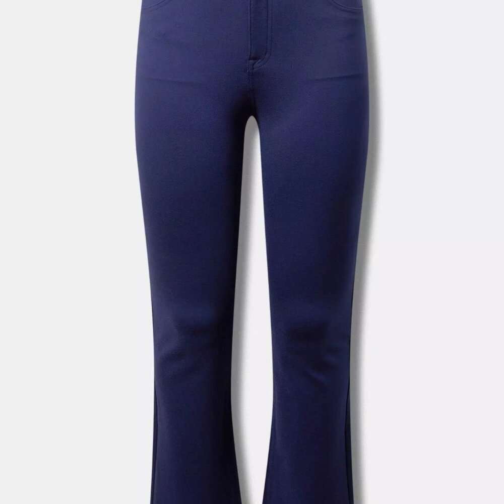 Torrid Bombshell Boot Studio Luxe Ponte High-Rise Pant Sz 16R